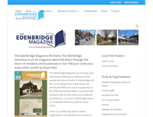 Tablet Screenshot of edenbridgedirectory.co.uk